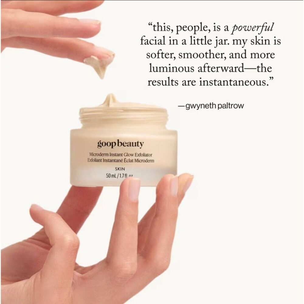 goop beauty | goopglow Microderm Instant Glow Exfoliator (15 mL/ 0.5 oz) | NIB - Picture 4 of 12